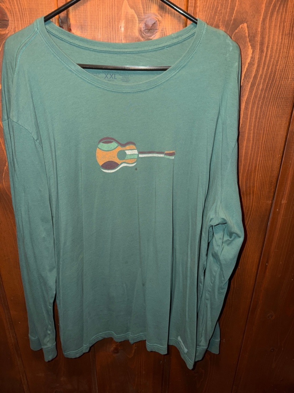 Life Is Good Olive Green XXL Crewneck T-Shirt